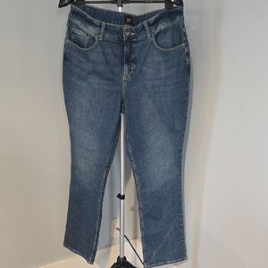 Lee Midrise Bootcut Jeans Size 16W